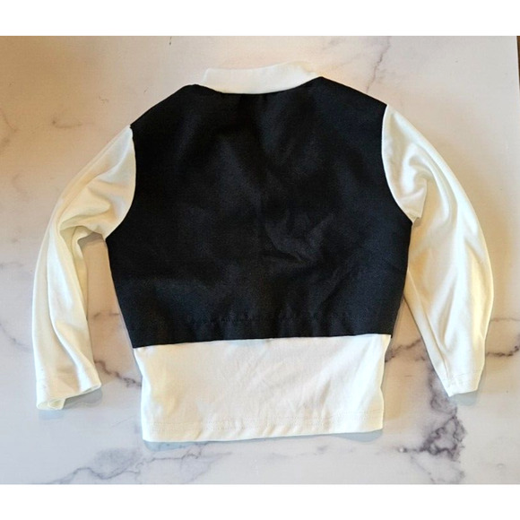 Star Wars Costume Toddler One Size Millennium Falcon Shirt Black White Vest Kids - Picture 3 of 8